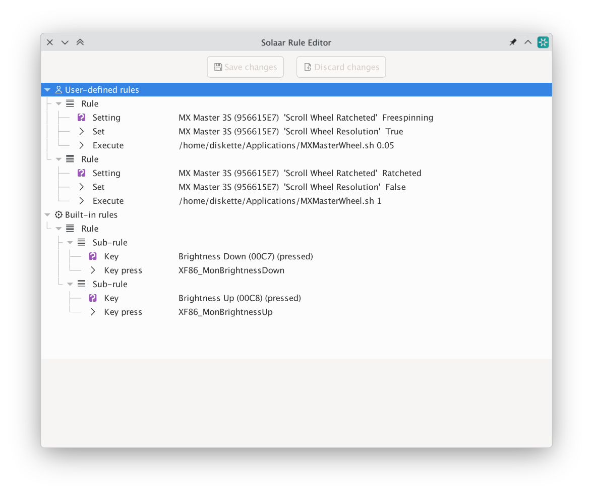 A provided screenshot showing the process